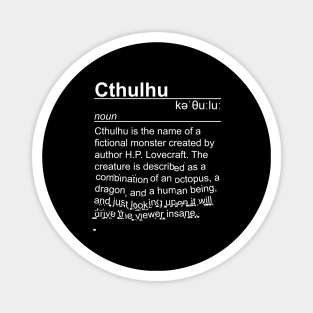 Cthuthlu - Dictionary Definition Magnet